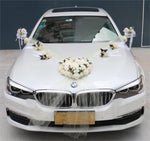 Flower Wedding Car Decor