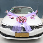 Flower Wedding Car Decor