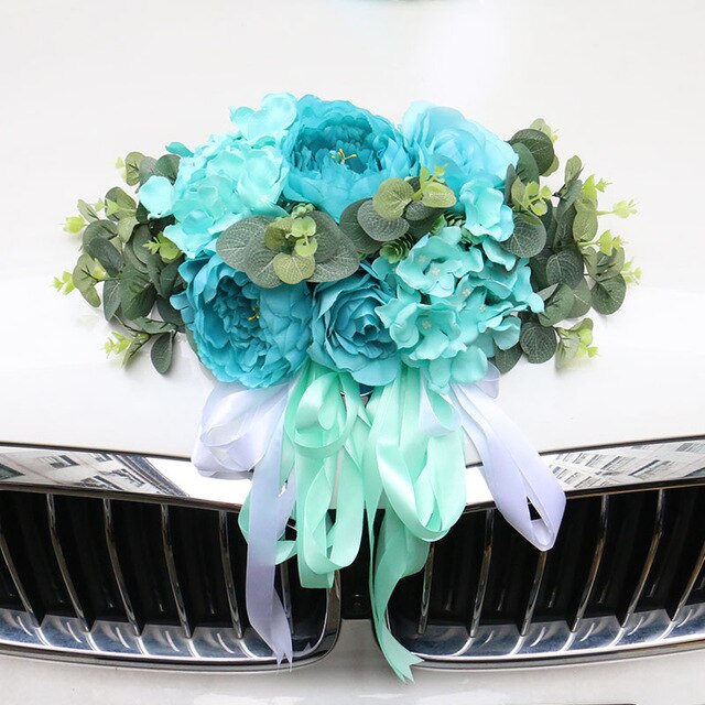 Flower Wedding Car Decor