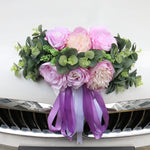 Flower Wedding Car Decor