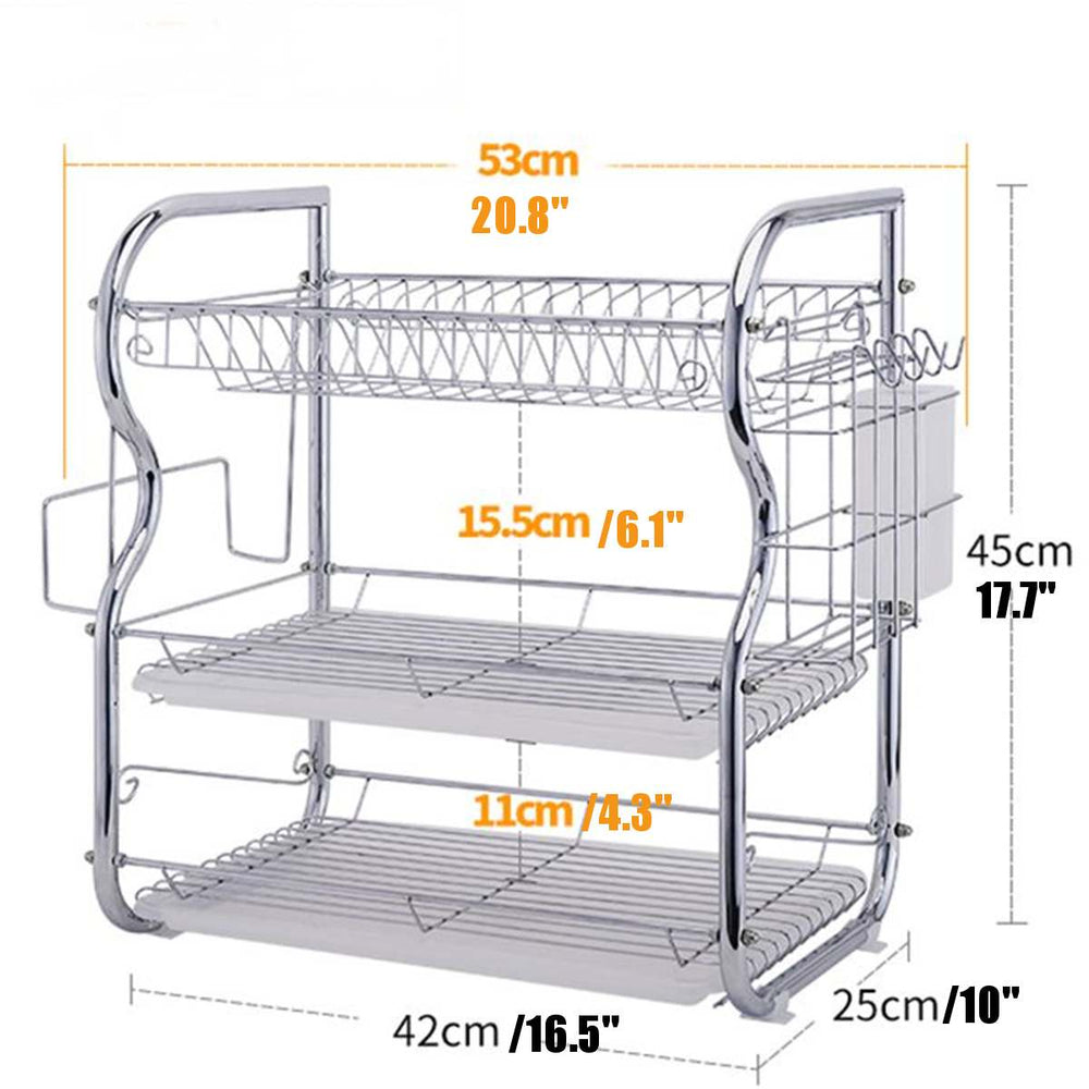 Steel Drainer Tray Kitchen