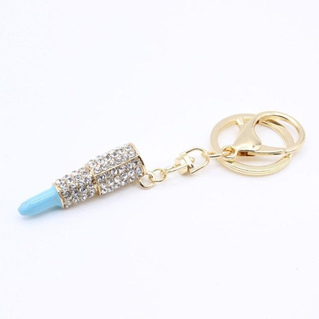 Lipstick Makeup Keyring